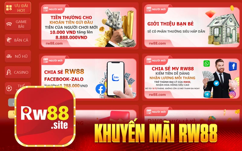 Khuyến mãi RW88